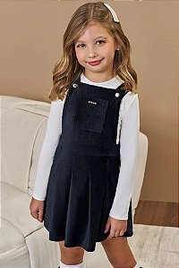 CONJUNTO INFANTIL SALOPETE E BLUSA ML - INFANTI