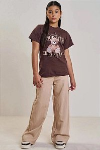 CALÇA TEEN EM ALFAIATARIA MARANT - VIC & VICKY