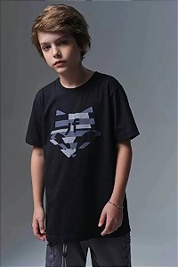 CAMISETA INFANTOJUVENIL EM MEIA MALHA - JOHNNY FOX