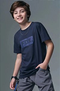CAMISETA INFANTOJUVENIL EM MEIA MALHA - JOHNNY FOX