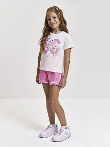 CONJUNJO INFANTOJUVENIL BLUSA E SHORT - CINTI