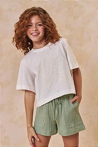 CONJUNTO TEEN BLUSA OVER E SHORT - LILIMOON