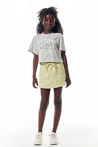 CONJUNTO TEEN BLUSA E SHORT SAIA - LILIMOON
