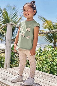 CONJUNTO INFANTIL BATA E LEGGING - INFANTI