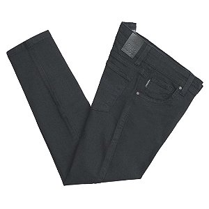 CALÇA JEANS JUVENIL FLEX BLACK SLIM - KING & JOE