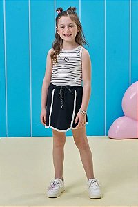 CONJUNTO INFANTOJUVENIL REGATA E SHORT SAIA - KUKIÊ