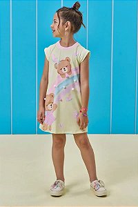 VESTIDO INFANTIL EM MOLECOTTON - KUKIÊ