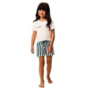 PIJAMA INFANTOJUVENIL FEMININO FAMILY SOCCER - MALWEE