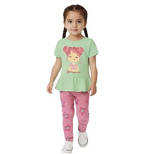 CONJUNTO INFANTIL FEMININO - MALWEE