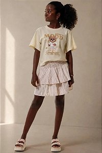 CONJUNTO TEEN BLUSA OVER E SAIA - LILIMOON