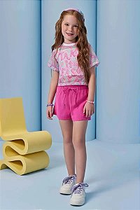 CONJUNTO INFANTOJUVENIL TOP E SHORT - INFANTI