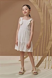 VESTIDO INFANTOJUVENIL EM TRICOLINE - INFANTI