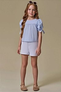 CONJUNTO INFANTOJUVENIL BATA E SHORT - INFANTI
