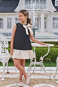 VESTIDO INFANTOJUVENIL EM ALFAIATARIA - INFANTI
