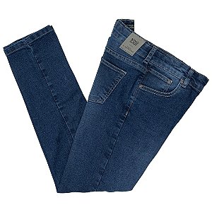 CALÇA JEANS INFANTOJUVEIL FLEXDENIM BLUE NAVY - KING & JOE