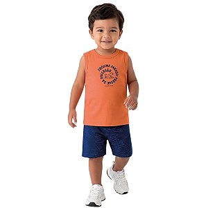 CONJUNTO INFANTIL REGATA E BERMUDA - MALWEE