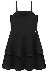 VESTIDO TEEN EM ALFAIATARIA CORSICA - VIC & VICKY