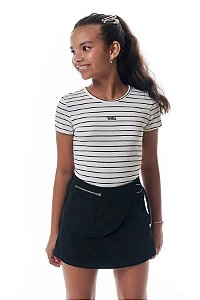 CONJUNTO TEEN BLUSA E SHORT SAIA -VIC & VICKY