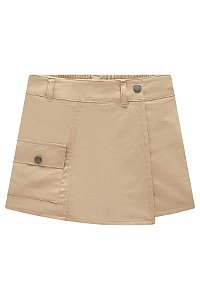 SHORT SAIA TEEN EM SARJA COM ELASTANO - VIC & VICKY