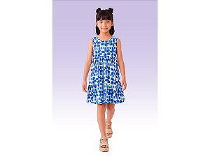 VESTIDO INFANTOJUVENIL EM MALHA - FAKINI