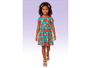 VESTIDO INFANTOJUVENIL EM MALHA - FAKINI