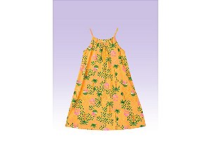 VESTIDO INFANTOJUVENIL EM MALHA - FAKINI