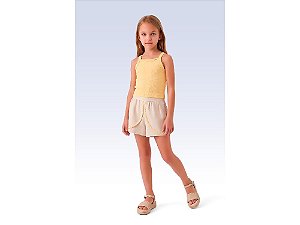 CONJUNTO REGATA E SHORT EM MALHA - FAKINI