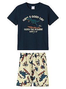 CONJUNTO INFANTOJUVENIL CAMISETA E BERMUDA - MALWEE