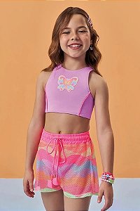 CONJUNTO BIQUINI E SHORT INFANTOJUVENIL - KUKIÊ