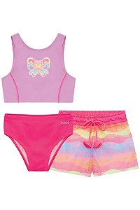 CONJUNTO BIQUINI E SHORT INFANTOJUVENIL - KUKIÊ