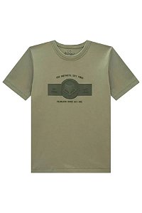 CAMISETA INFANTOJUVENIL EM MEIA MALHA - JOHNNY FOX