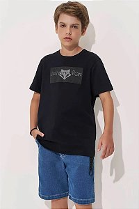 CAMISETA INFANTOJUVENIL EM MEIA MALHA - JOHNNY FOX