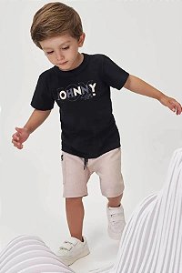 CONJUNTO INFANTIL CAMISETA E BERMUDA - JOHNNY FOX