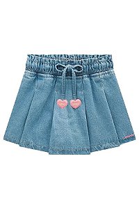 SHORT SAIA INFANTOJUVENIL EM JEANS WISHITA - INFANTI