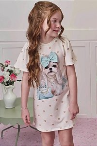 VESTIDO INFANTOJUVENIL EM MOLECOTTON - INFANTI