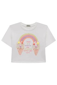 BLUSA INFANTOJUVENIL EM MEIA MALHA - INFANTI