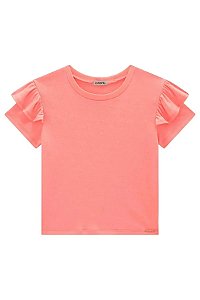 BLUSA INFANTOJUVENIL EM MEIA MALHA - INFANTI