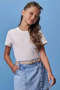 BLUSA TEEN EM MEIA MALHA - VIC & VICKY