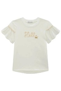 BLUSA TEEN EM MEIA MALHA - VIC & VICKY