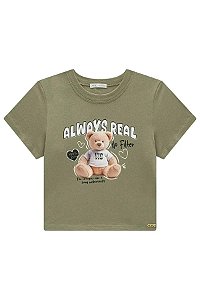 BLUSA TEEN EM MEIA MALHA - VIC & VICKY