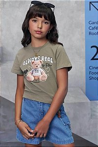 BLUSA TEEN EM MEIA MALHA - VIC & VICKY