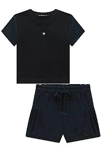 CONJUNTO TEEN BLUSA E SHORT - LILIMOON