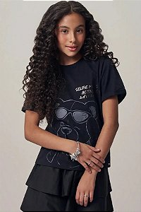 CAMISETA COMFY TEEN EM MEIA MALHA - LILIMOON