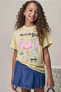 CAMISETA OVER TEEN EM MEIA MALHA - LILIMOON