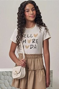 BLUSA TEEN EM MEIA MALHA - LILIMOON
