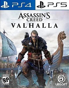 Assassin's Creed Valhalla Ps4/Ps5 - Aluguel por 14 Dias