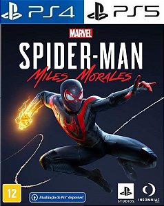 Marvel's Spider-man: Miles Morales Ps4/Ps5 - Aluguel por 10 Dias