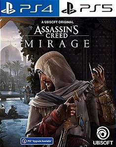 Assassin's Creed Mirage Ps4/Ps5 - Aluguel por 10 Dias
