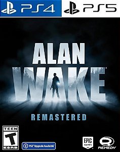 Alan Wake Remastered Ps4/Ps5 - Aluguel por 10 Dias