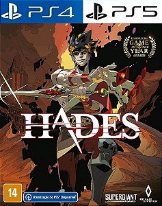 Hades Ps4/Ps5 - Aluguel por 10 Dias